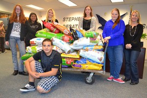 Kids Against Animal Abuse And Testing At SD High School Hold School-Wide Drive To Collect Food For Humane Society