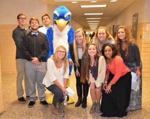 SD High School National Honor Society Members Serve As Tour Guides During Parent Conference Night