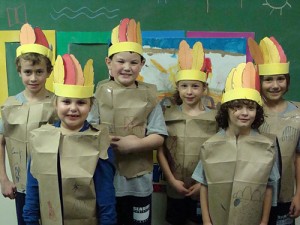 Seaside Christian Academy Students Dress As Indians
