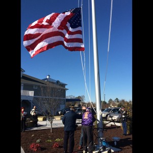 First Flag Raised At New Pines Yacht Club Has Normandy Link