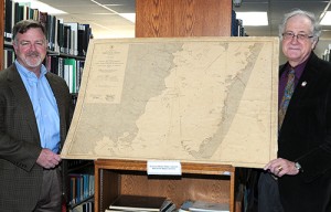 Oyster Chart Donated To SU Research Center