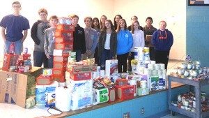 SD Middle School Class Collects Supplies For Stevenson United Methodist Church’s Spirit Kitchen