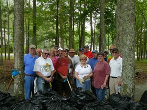 OC Power Squadron Participate In Annual Spring Cleanup Of Pintail Park