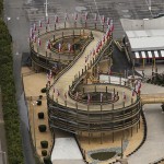 An aerial view of the newest addition to Jolly Roger’s Speedworld is pictured.