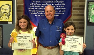 Showell Elementary Third Graders Place Second And Third In OC Elks Lodge Drug Awareness Poster Contest