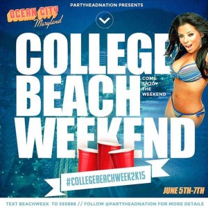 Ocean City Prepared For ‘College Beach Week’ Event, Typical June Activities