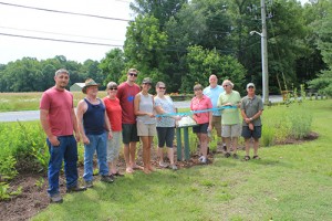 Ribbon Cutting Ceremony Held For The Demonstration Pollinator Garden At Adkins Mill Nature Park