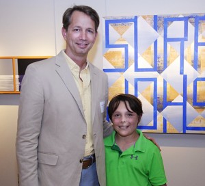 OC Elementary Fourth Grader, Jack Greenwood, Visits Artist Brooke Rogers At OC Center For The Arts