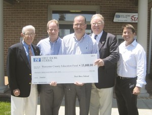 Bank Supports Worcester Education Foundation’s Efforts