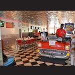 Located in the same building as the front desk at the Francis Scott Key, the Route 50 Diner is open 7 a.m.-2 p.m. and is family friendly with a 1950s theme.