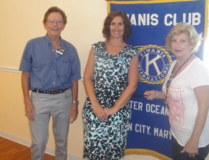 Ocean Pines Chamber Of Commerce Executive Director Guest Speaker At Kiwanis Club Meeting