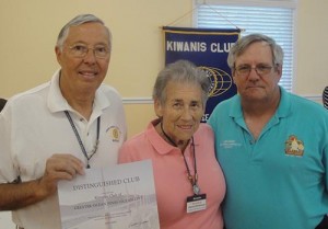 Kiwanis Club Of Greater Ocean Pines-Ocean City Receives Distinguished Club Recognition