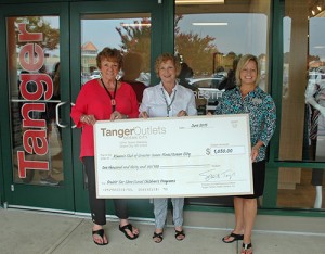 Tanger Outlets Donates Car Show Proceeds To Kiwanis Club