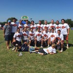 The Long Island Express team pictured above beat NYAC in the championship game last Sunday to win the men’s Elite Atlantic Division championship in the 22nd annual Ocean City Lacrosse Classic. Submitted photo 