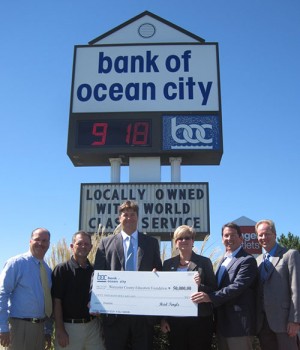 Bank Of Ocean City Donates $50K To Education Foundation