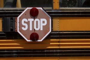 Delay, Bus Crash Makes First School Day Interesting