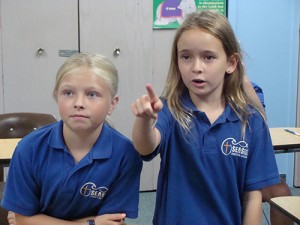 Students At Seaside Christian Academy Compete In “Around The World” Math Drill