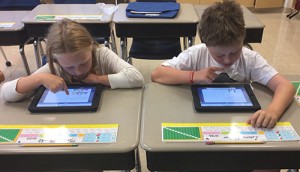 Third Graders At OC Elementary Use iPads To Solve Math Problems