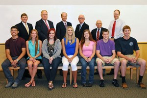 Board Of Trustees At Wor-Wic Community College Award Nine High School Graduates With Scholarships