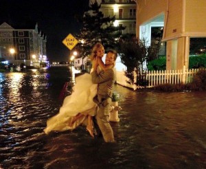 Local Couple’s Ocean City Wedding Goes Off, Despite Storm Challenges