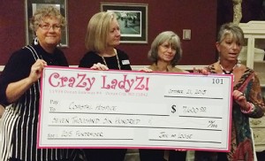 CraZy LadyZ! Presents $7,600 Check To Coastal Hospice