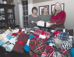 Democratic Women’s Club Of Worcester County Donates 30 Lap Blankets To Coastal Hospice
