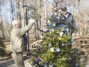 OP Department Of Recreation And Parks Hosts Official Lighting Of The Trees At White Horse Park