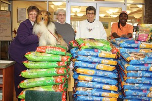 Johnson-McKee Animal Hospital Donates 1,045 Pounds Of Pet Food To MAC Inc.