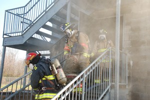 Elected Officials, Media Members Get Up Close Look At Fire Training