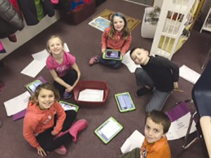 Second Grade Students At Showell Elementary Use iPads To Create Presentations About Arctic Habitats