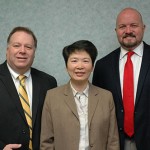 New PRMC’s medical staff officers are, from left, David C. Kerrigan, president; Simona Eng, vice president; and Mark Edney, secretary/treasurer. Submitted Photos