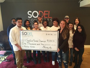 Seaford High School ProStart Program Receives $1,000 Check From SoDel Concepts