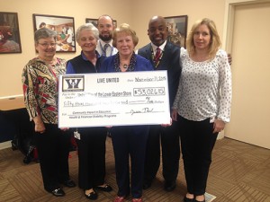 Wicomico County Board Of Education Employees Present $53,026 Check To United Way Of The Lower Eastern Shore