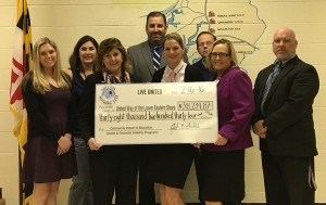Somerset County Board Of Education Presents United Way With $38,234.87 Check