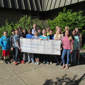 Berlin Intermediate School Students Raise $1,500 For Worcester County Humane Society