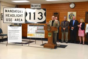 Governor Announces Funding For Route 113 Project’s Final Phases