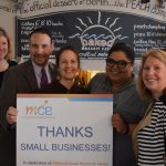 Baked Dessert Café owner Robin Tomaselli was presented a token of appreciation as part of National Small Business Week by Maryland Capital Enterprises. Submitted Photo
