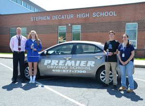 Van Kirk And Dillon Named Premier Driving School Athletes Of The Month