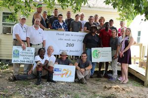 Local Mission Celebrates 200th Housing Build
