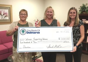 Bank Of Delmarva Donates $500 To Women Supporting Women