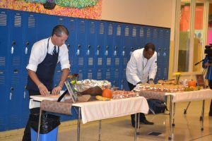 Pocomoke Middle School Hosts Friendly Lunch Challenge