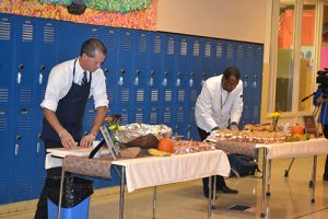 Pocomoke Middle School Hosts Friendly Lunch Challenge