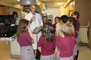 St. Francis De Sales School Fourth Grade Class Visits PRMC’s Radiation Oncology Unit