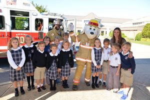 Sparky The Berlin Fire Dog Visits Worcester Prep Lower School