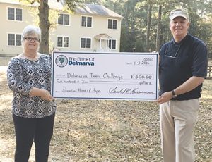 Bank Of Delmarva Donates $500 Towards Home Of Hope Women And Children’s Center