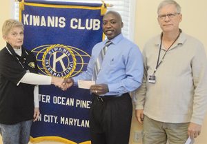 Kiwanis Club Of Greater Ocean Pines-Ocean City Makes Two $600 Donations To Worcester G.O.L.D.