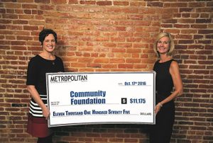 Metropolitan Magazine Gifts $11,175 To Community Foundation Of The Eastern Shore