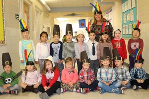 OC Elementary Pre-Kindergarten Students Learn About Thanksgiving