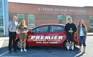 Schultz And Walker Named September Premier Driving School Athletes Of The Month