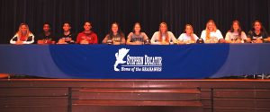 ‘This Is An Unprecedented Day At Stephen Decatur’ As 11 Seniors Commit To Play Division I Sports
